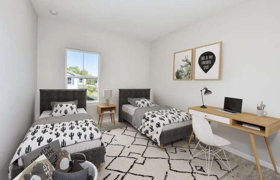 Furnished interior view inside a new home in Vida's Way, Wesley Chapel (Image 5).