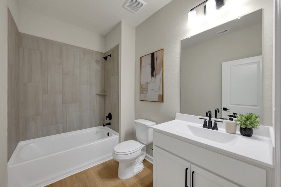 Furnished interior view inside a new home in Magnolia Woods, Magnolia (Image 9).