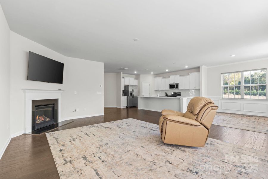 Furnished interior view inside a new home in Bell Farm: 60's, Statesville (Image 11).