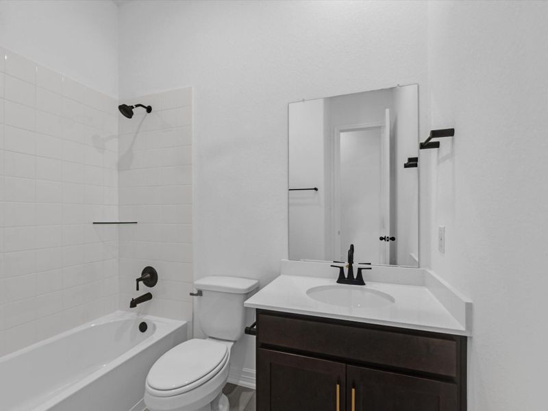 Furnished interior view inside a new home in Emory Glen, Magnolia (Image 12).