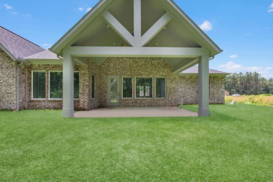 Exterior details and patio area of a home in , Dayton (Image 3). Exterior details and patio area of a home in , Dayton (Image 3).