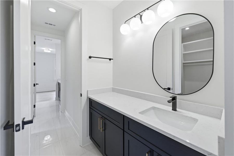 Furnished interior view inside a new home in , Monroe (Image 14).
