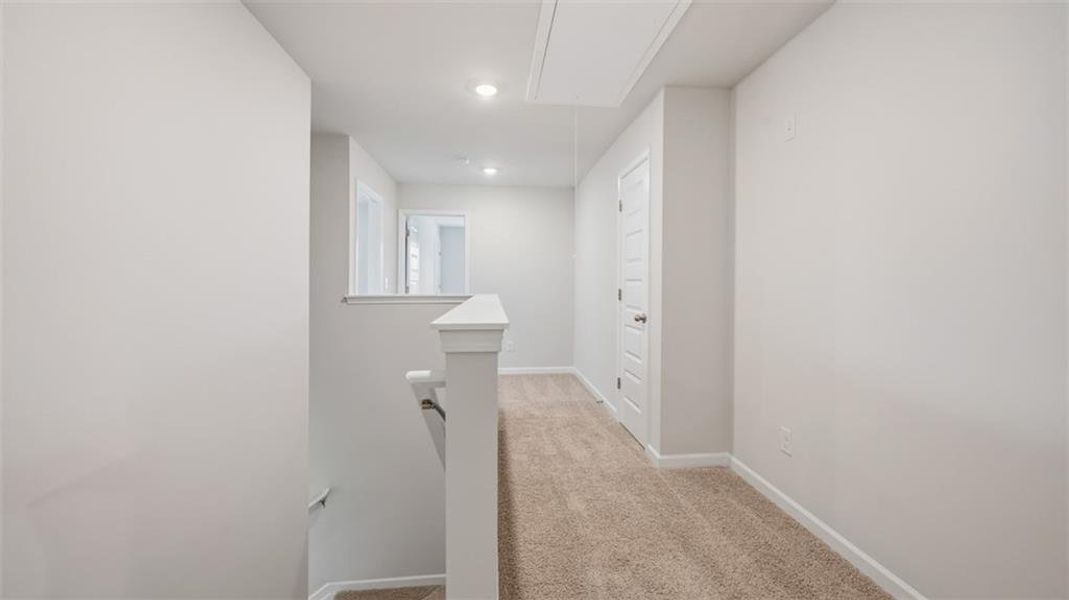 Spacious, unfurnished interior of a new home in Brookland Commons, Monroe (Image 15).
