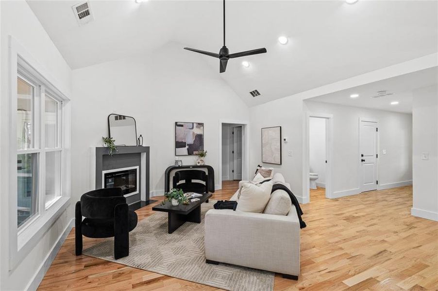 Furnished interior view inside a new home in , Snellville (Image 8).