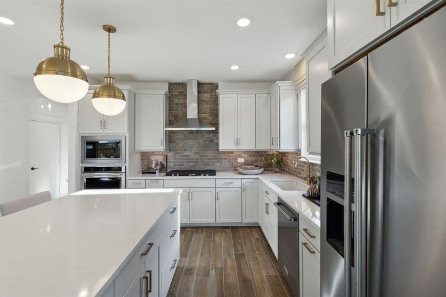 *Model Representation - Abundant cabinet space in kitchen