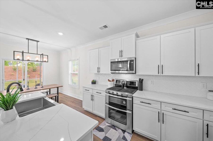 Furnished interior view inside a new home in Blythewood Farms, Blythewood (Image 10). Furnished interior view inside a new home in Blythewood Farms, Blythewood (Image 10).
