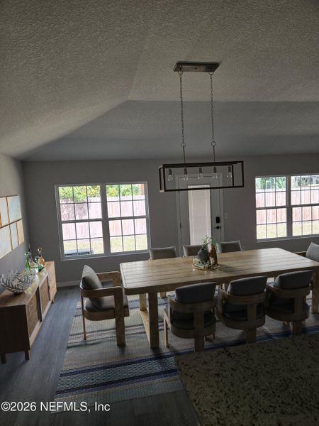 Furnished interior view inside a new home in , Jacksonville (Image 5).
