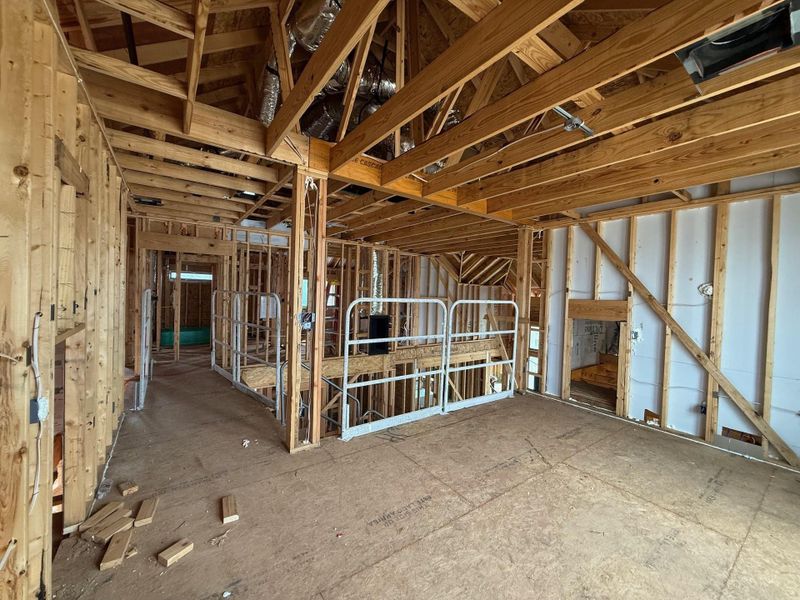 In-progress construction of a new home in Candela, Richmond, TX (Image 11).