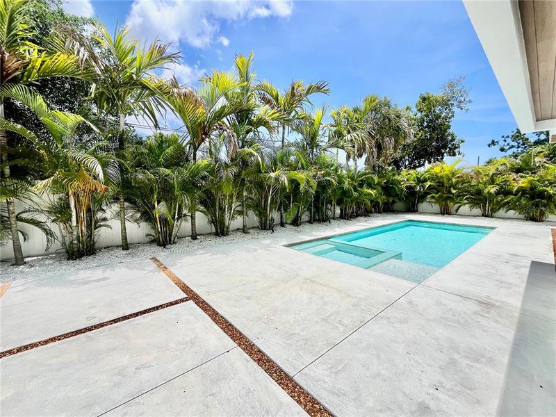 Exterior details and patio area of a home in , Sarasota (Image 27).