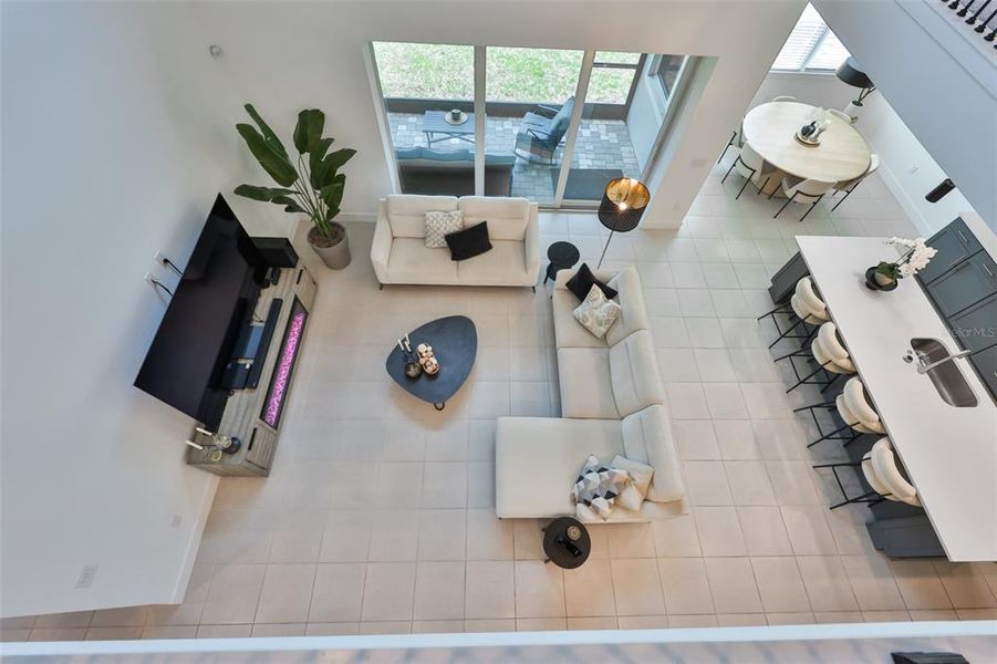 Furnished interior view inside a new home in , Apollo Beach (Image 43).