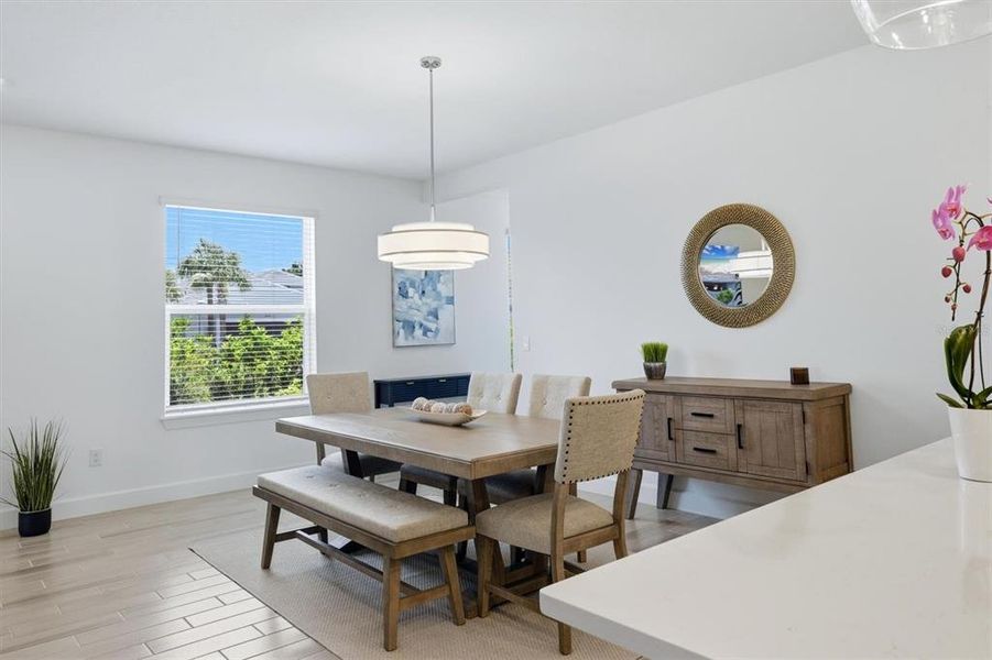 Furnished interior view inside a new home in , Palmetto (Image 11). Furnished interior view inside a new home in , Palmetto (Image 11).