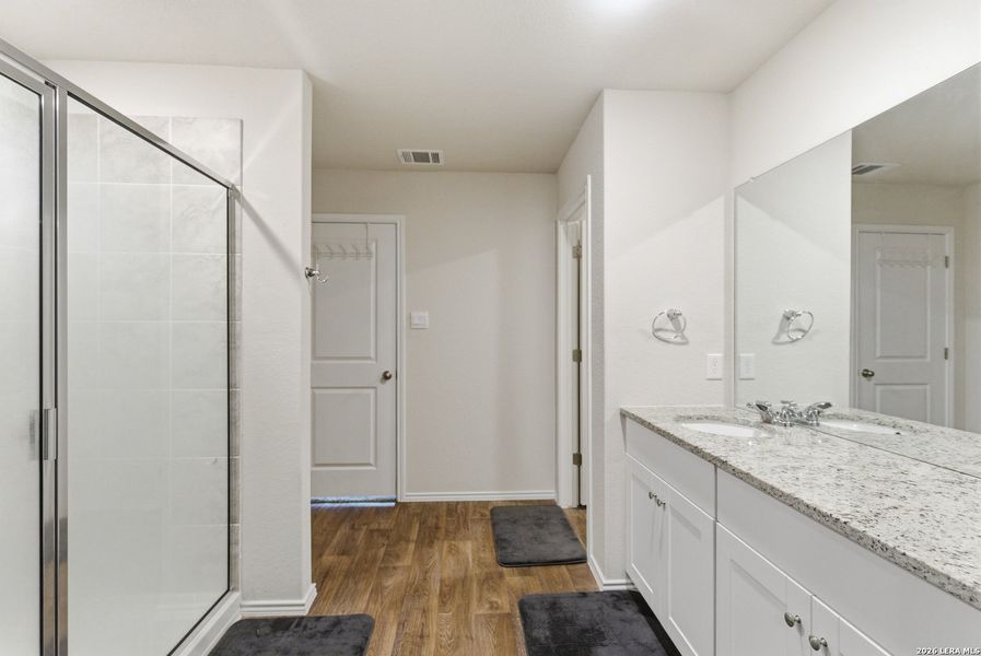 Furnished interior view inside a new home in Langdon, San Antonio (Image 7).