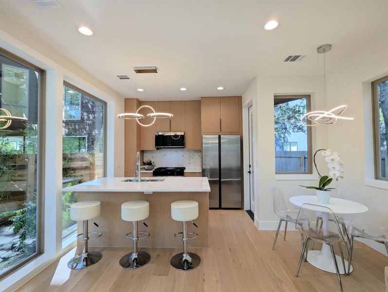 Furnished interior view inside a new home in , Austin (Image 11). Furnished interior view inside a new home in , Austin (Image 11).