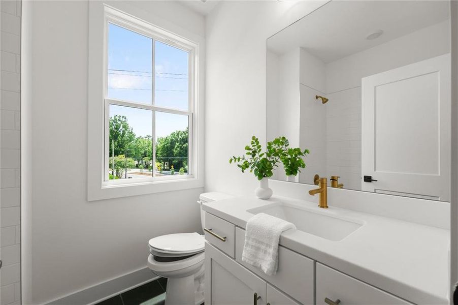 Furnished interior view inside a new home in The Gathering – Alpharetta, Alpharetta (Image 11).