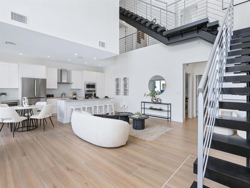 Furnished interior view inside a new home in , Sarasota (Image 50).