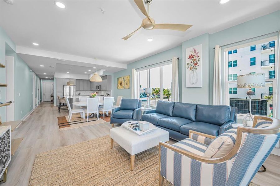 Furnished interior view inside a new home in , Madeira Beach (Image 18).