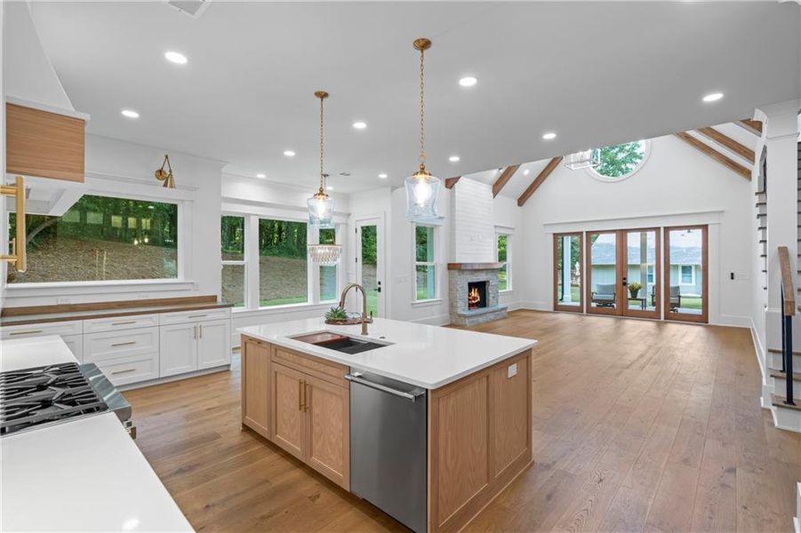 Furnished interior view inside a new home in , Lilburn (Image 49).