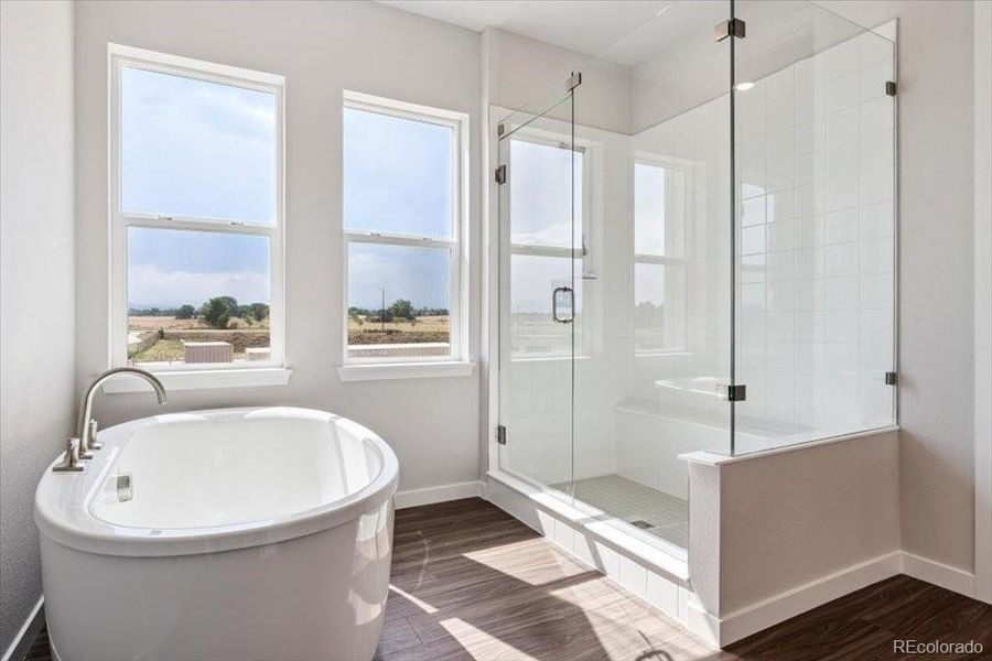 Furnished interior view inside a new home in Prestige Collection at Parkdale Commons, Lafayette (Image 6).