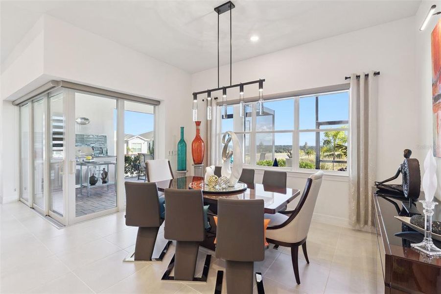 Furnished interior view inside a new home in , Minneola (Image 17).