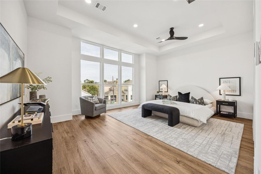 Furnished interior view inside a new home in , Houston (Image 3). Furnished interior view inside a new home in , Houston (Image 3).