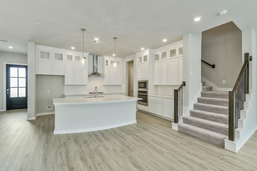 Furnished interior view inside a new home in Summer Place  35', Montgomery (Image 10).