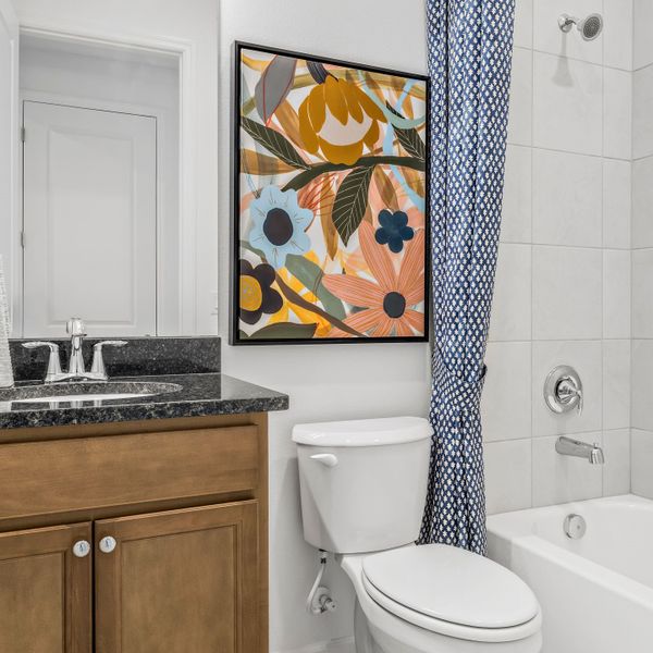 Secondary Bath - Model shown is from sister community