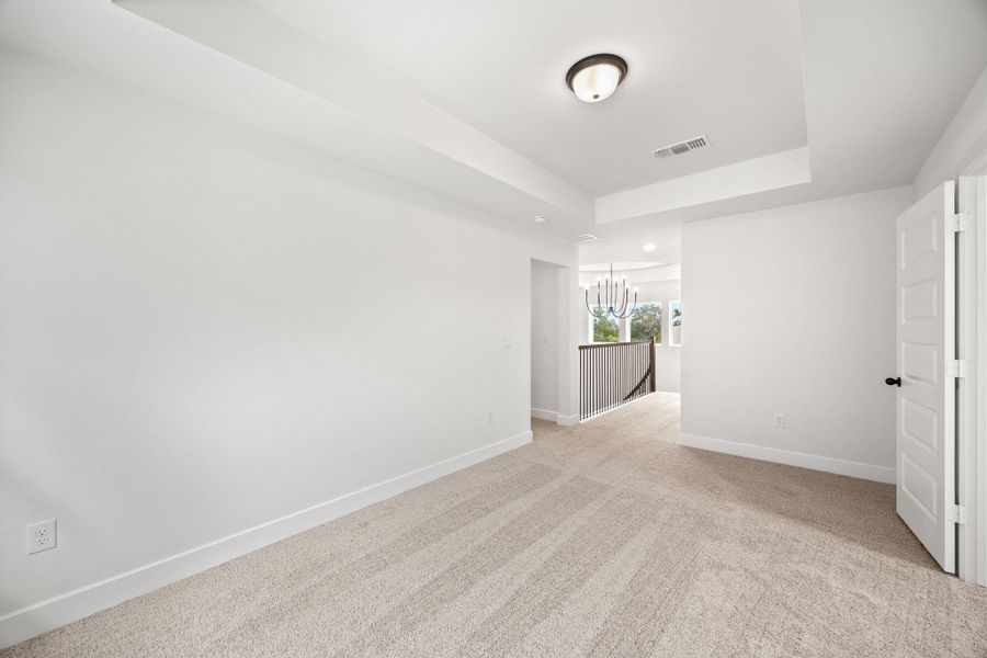 Spacious, unfurnished interior of a new home in Parmer Ranch - 40', Georgetown (Image 13). Spacious, unfurnished interior of a new home in Parmer Ranch - 40', Georgetown (Image 13).