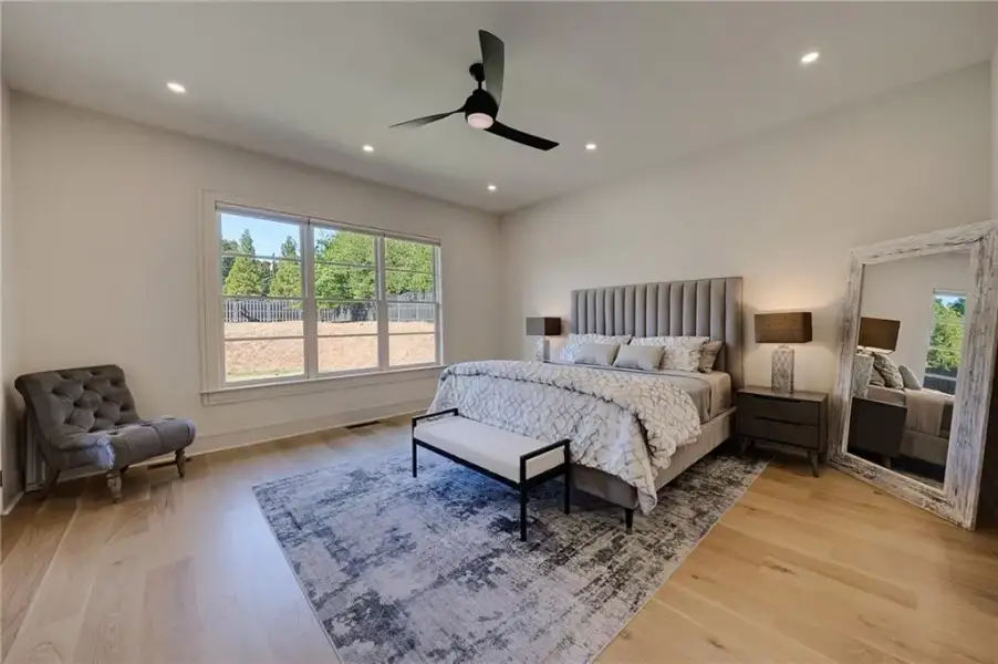 Furnished interior view inside a new home in , Sandy Springs (Image 13).