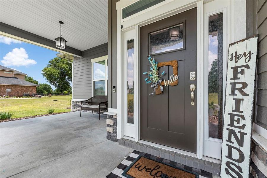 Exterior details and patio area of a home in , Live Oak (Image 13).