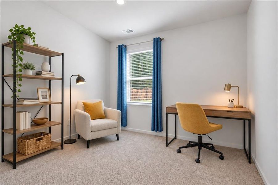 Furnished interior view inside a new home in , Dawsonville (Image 19).
