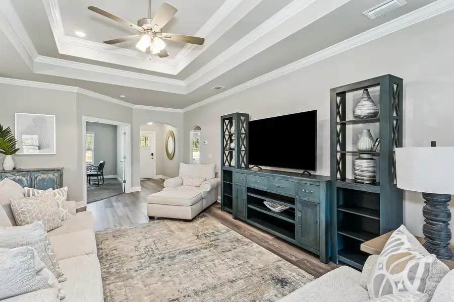 Furnished interior view inside a new home in Buckeyes Landing, Navarre (Image 6).