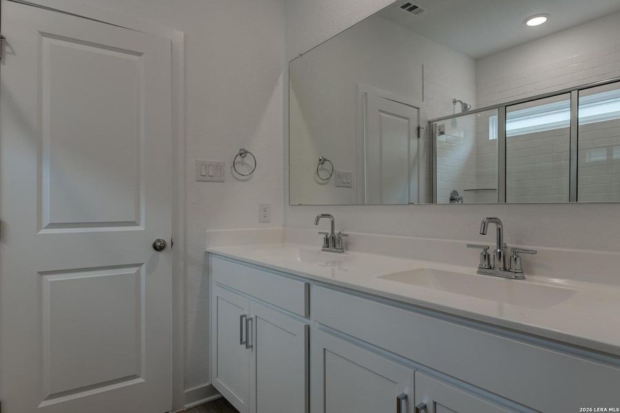 Furnished interior view inside a new home in Cordova Trails, Seguin (Image 7).