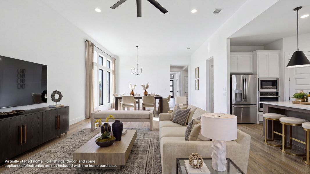 Furnished interior view inside a new home in Hillstead, Lavon (Image 6).