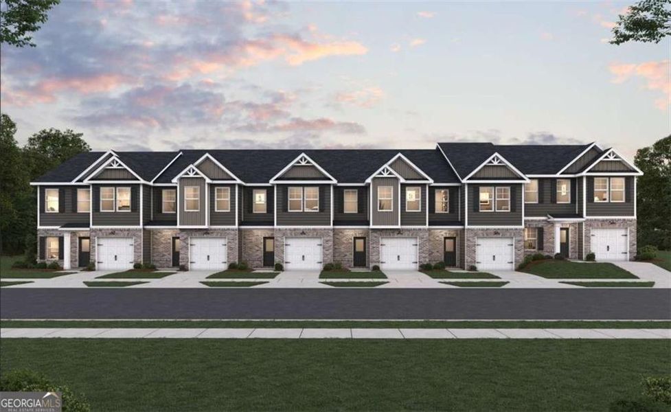 Front exterior of a new home in Carolina, Palmetto, GA, highlighting curb appeal (Image 20). Front exterior of a new home in Carolina, Palmetto, GA, highlighting curb appeal (Image 20).