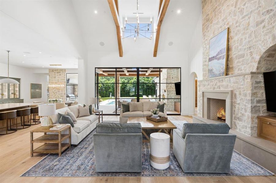 Furnished interior view inside a new home in , Southlake (Image 5).