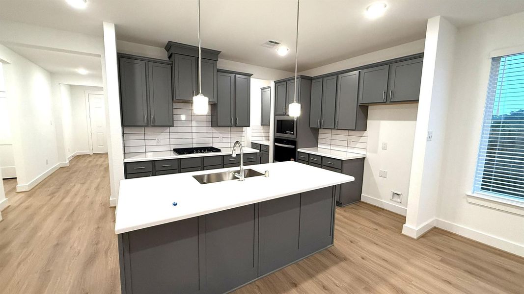 Furnished interior view inside a new home in , Spring (Image 4).