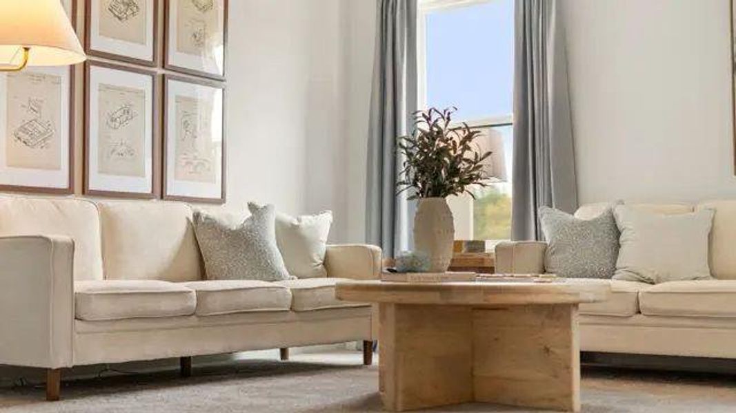 Furnished interior view inside a new home in Magnolia Square, Austell (Image 5).