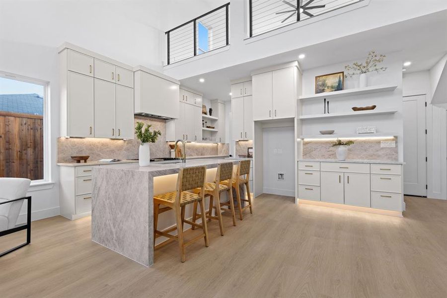 Furnished interior view inside a new home in , Dallas (Image 7).