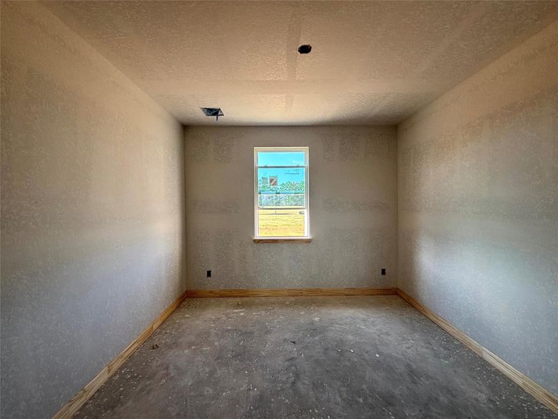 Actual progress of your home.