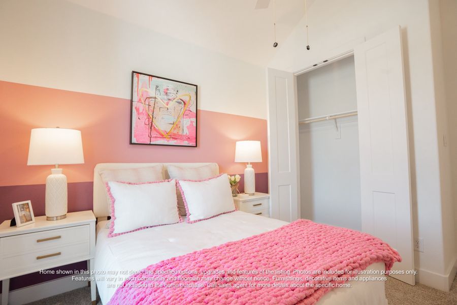 Furnished interior view inside a new home in Jordan Meadows  - 1 Acre Lots, Midlothian (Image 8).