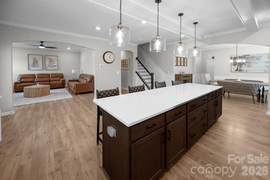 Furnished interior view inside a new home in , Mount Holly (Image 41).