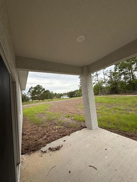 Exterior details and patio area of a home in , Citrus Springs (Image 2). Exterior details and patio area of a home in , Citrus Springs (Image 2).