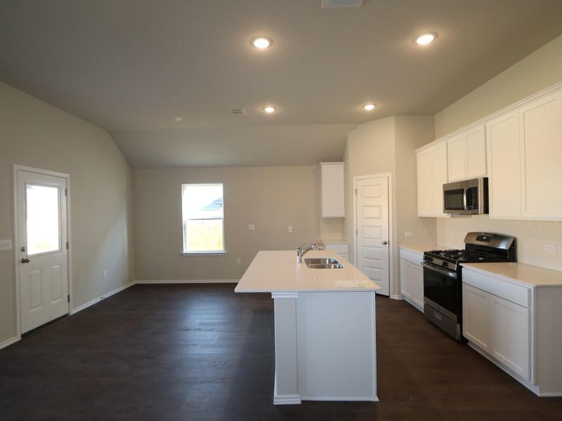 Furnished interior view inside a new home in Cascades at Onion Creek, Austin (Image 7).
