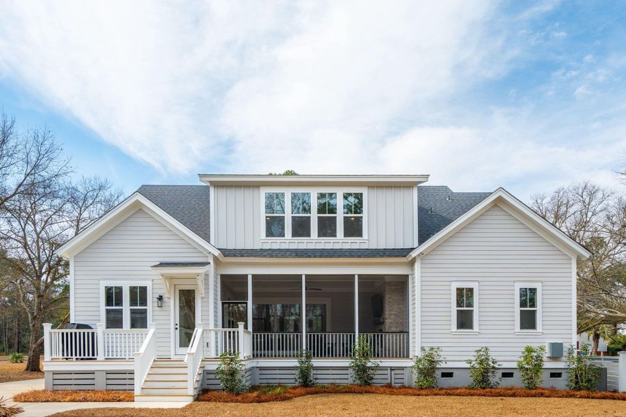 Front exterior of a new home in , Mount Pleasant, SC, highlighting curb appeal (Image 29).