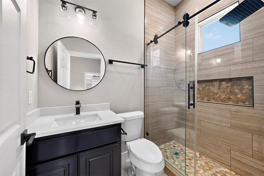 Furnished interior view inside a new home in , Fort Worth (Image 15).