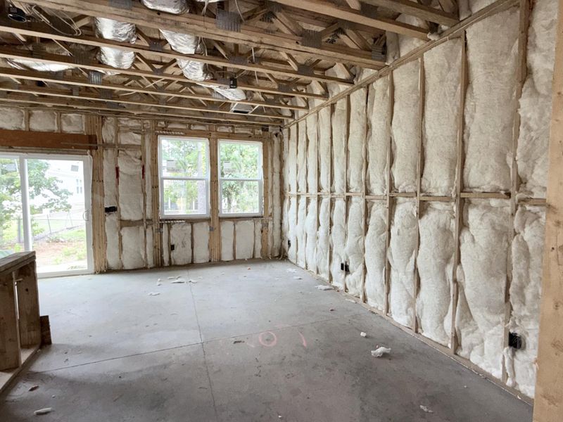 In-progress construction of a new home in , Summerville, SC (Image 39). In-progress construction of a new home in , Summerville, SC (Image 39).