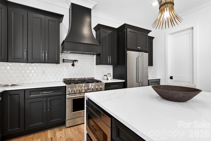 Furnished interior view inside a new home in , Charlotte (Image 28).