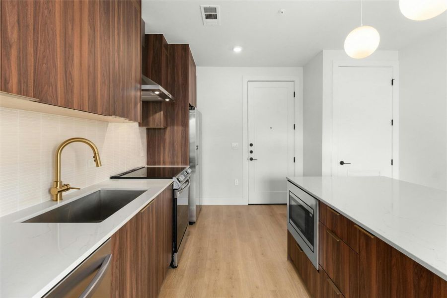 Furnished interior view inside a new home in , Austin (Image 13).