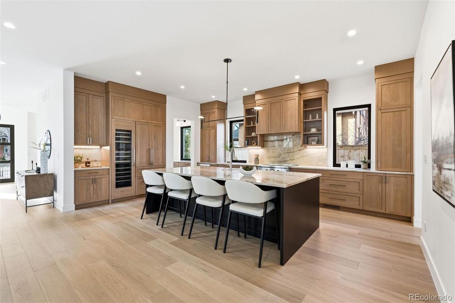 Furnished interior view inside a new home in , Denver (Image 40).