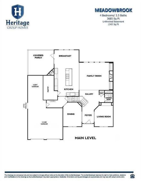 2D floor plan layout of this home in , Bishop, GA (Image 7).